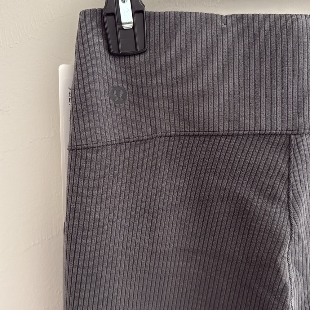 Lululemon Ribbed Softstreme Flared Pant Regular - Picture 6 of 6